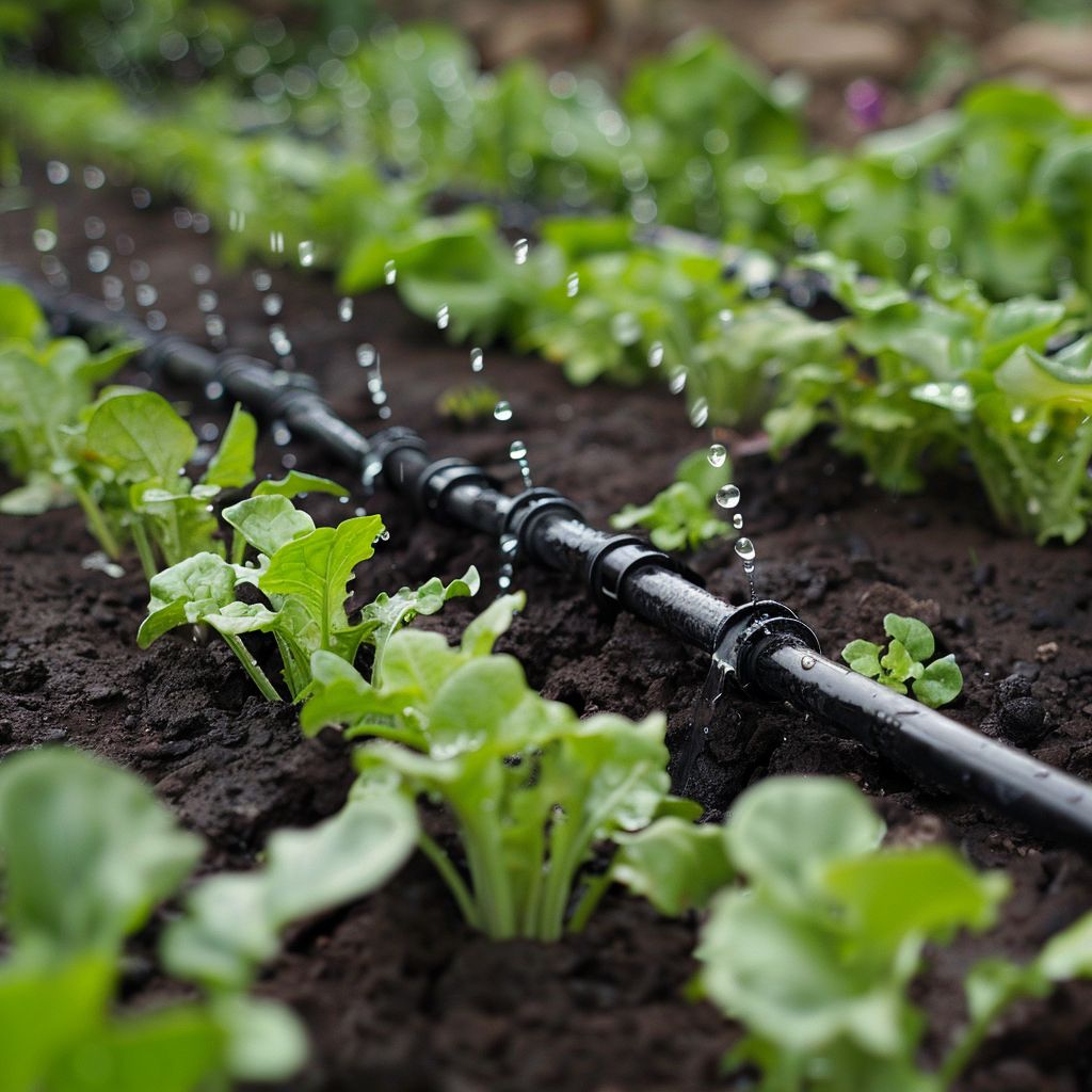 Greenhouse Irrigation Setup