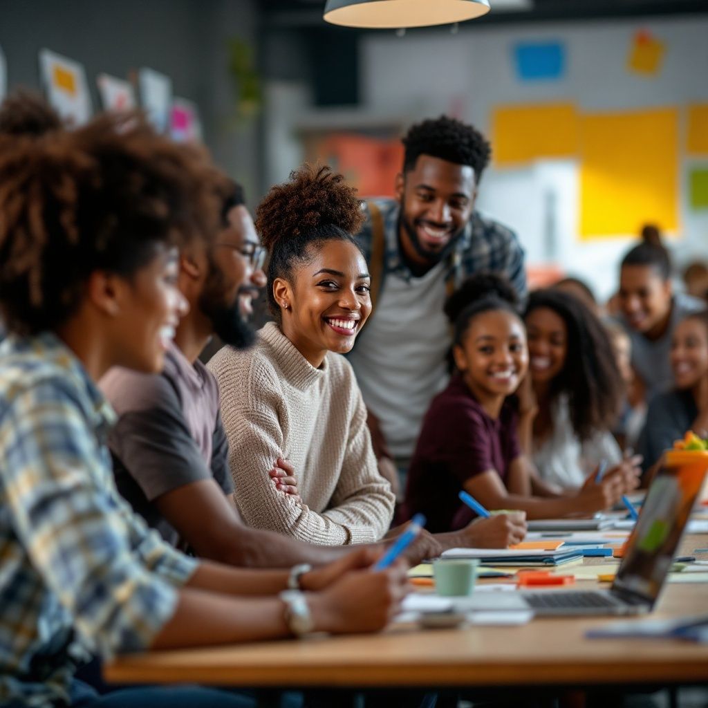 Young leaders, professionals, and institutions engaging in programs
